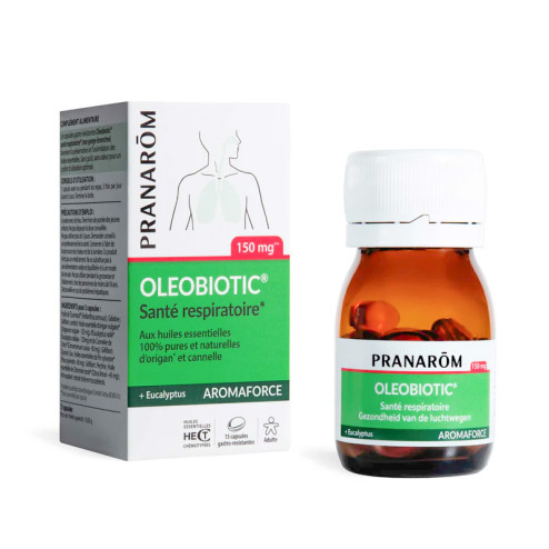 Capsules Oleobiotic Santé respiratoire Aromaforce