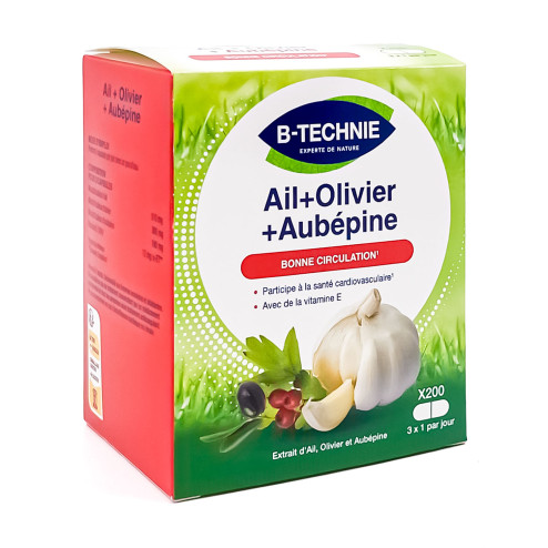 Ail + Olivier + Aubépine