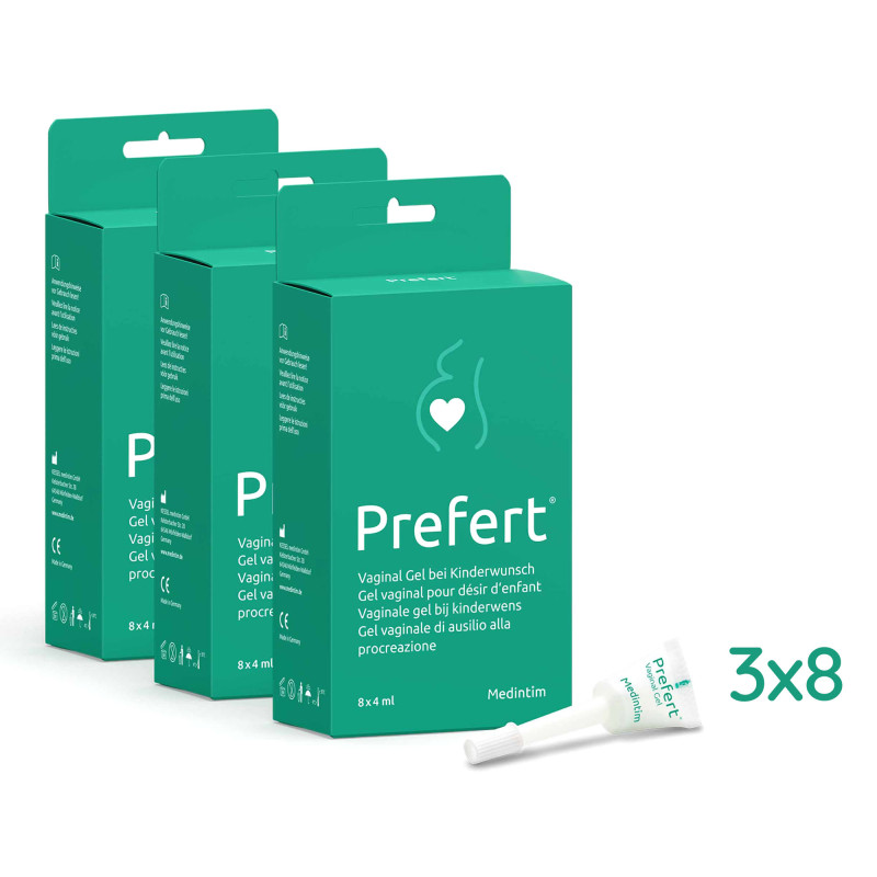 Lot de 3 Lubrifiants fertilité Prefert