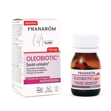 Capsules Oleobiotic Santé urinaire Aromafemina