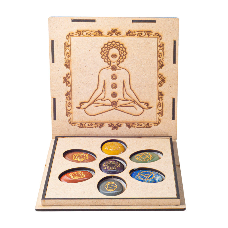 Coffret méditation 7 chakras