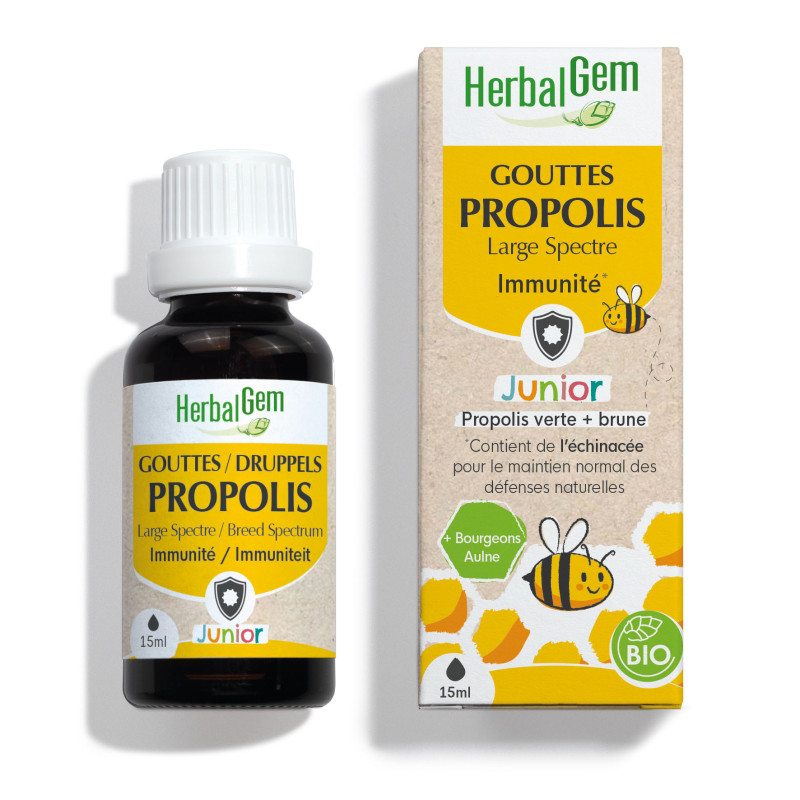 Gouttes Propolis junior Gorge Bio