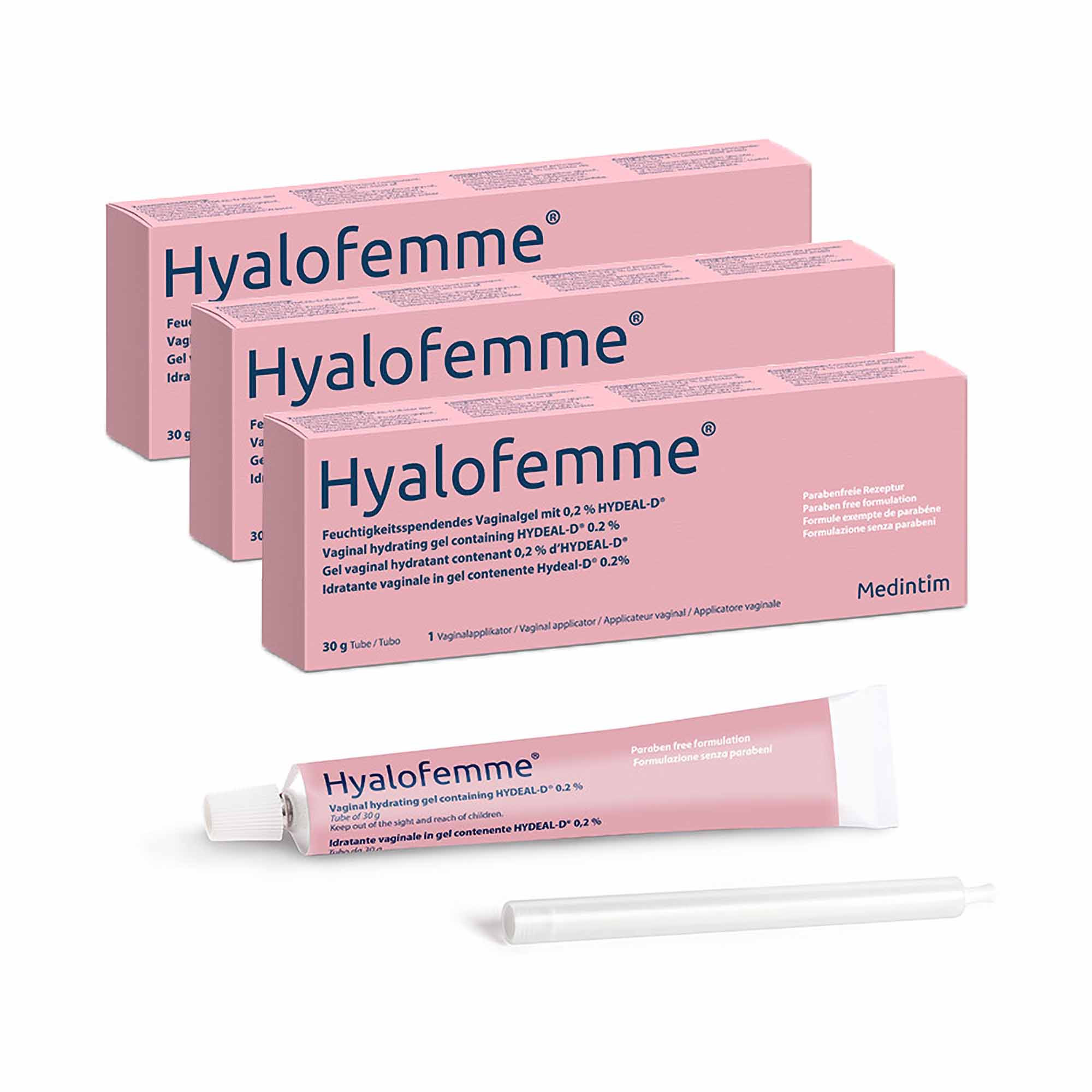 Lot de 3 Hyalofemme